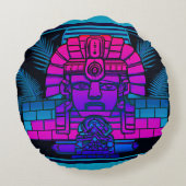 合成波ファラオ ラウンドクッション (裏面)