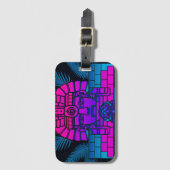 合成波ファラオ ラゲッジタグ (正面縦)