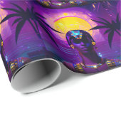 合成波ファラオ ラッピングペーパー (ロールコーナー)