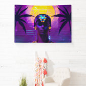 合成波ファラオ 横断幕 (インサイチュ)