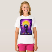 合成波ファラオ Tシャツ (正面フル)