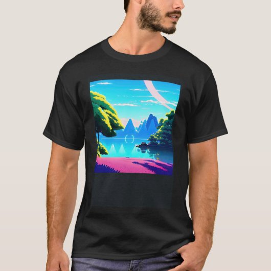 合成波逆波未来波光合成SF 17 Tシャツ (正面)