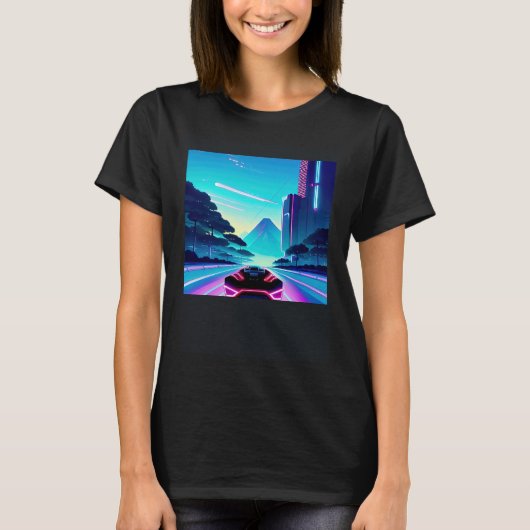 合成波逆波未来波光合成SF 38 Tシャツ (正面)