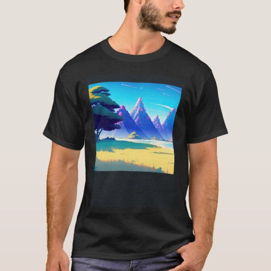 合成波逆波未来波光合成SF 53 Tシャツ (正面)