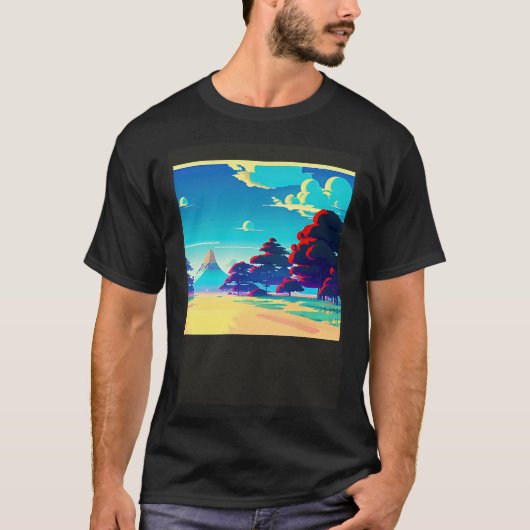 合成波逆波未来波光合成SF 88 Tシャツ (正面)