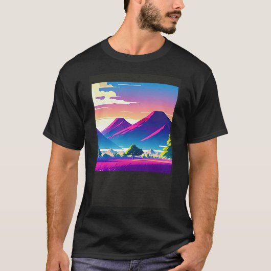合成波逆波未来科学会 Tシャツ (正面)