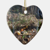 合成物の山を包含して下さい セラミックオーナメント (右)