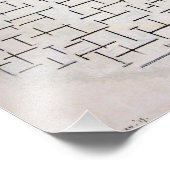 合成番号10、桟橋と海 | Mondriaan | フォトプリント (角)