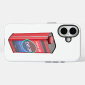 合成自動車エンジンオイル缶 Case-Mate iPhoneケース (裏面 (横))