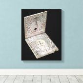 合掌、1627年 キャンバスプリント (インサイチュ (ウッドフロア))