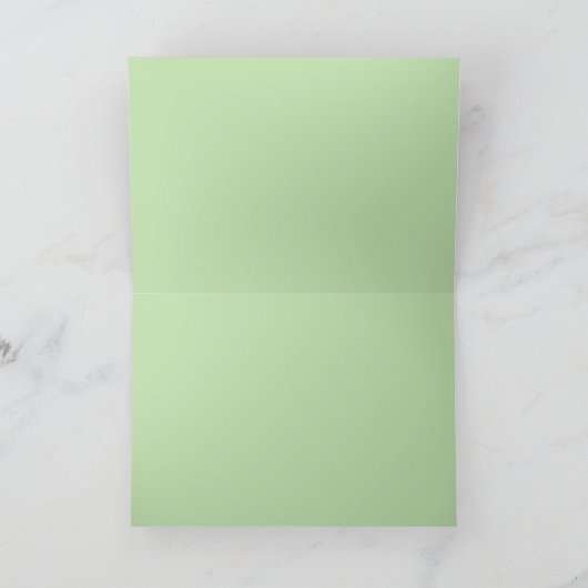 合接されたきのこの空白のな写真の挨拶状 カード (内部)