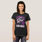 合格ドライバ新しい運転免許証のお祝い Tシャツ (正面フル)