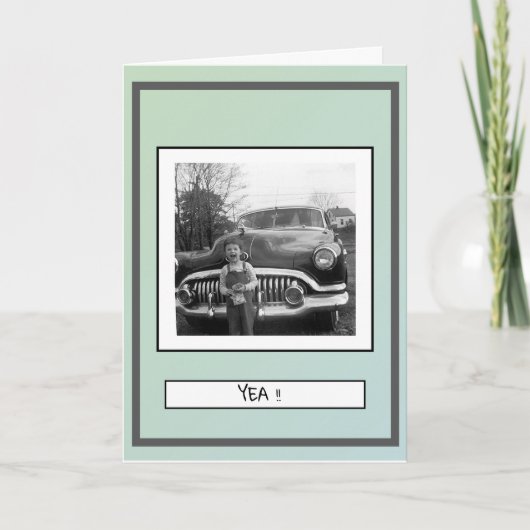 合格試験 カード (正面)