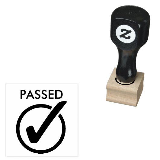 合格 ラバースタンプ (押印)