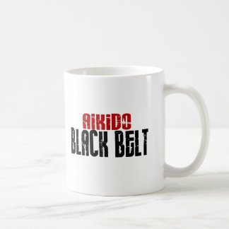 合気道の黒帯 コーヒーマグカップ