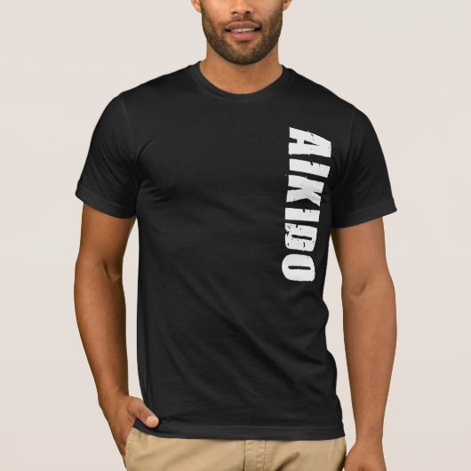 合気道のTシャツ Tシャツ (正面)