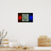 合気道グロー ポスター (キッチン)