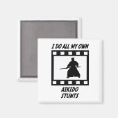 合気道スタント マグネット (正面/裏面)