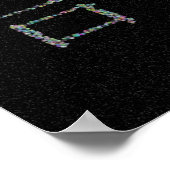 合気道ボールイン宇宙 ポスター (角)