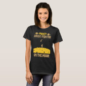 合気道戦闘機オンザムーン Tシャツ (正面フル)