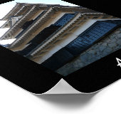 合気道日本の武術アート ポスター (角)