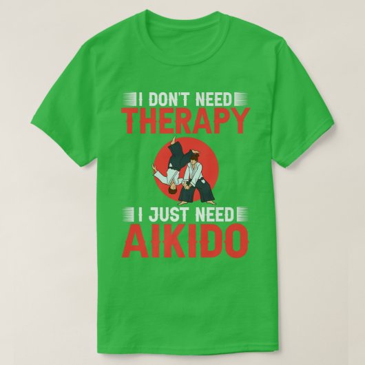 合気道武術アーツファイター初心者育成日本 Tシャツ (デザイン正面)