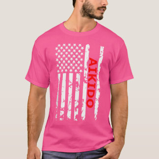 合気道武術芸術 Tシャツ