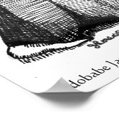 合気道舞踏場 ポスター (角)