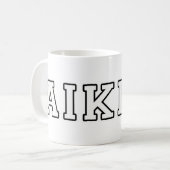 合気道 コーヒーマグカップ (正面左)