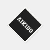 合気道 スタンダードカクテルナプキン (角)