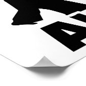 合気道 ポスター (角)