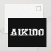 合気道 ポストカード (正面/裏面)