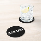 合気道 ラウンドペーパーコースター (インサイチュ)
