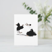 合気道 投げ ポストカード (スタンド正面)