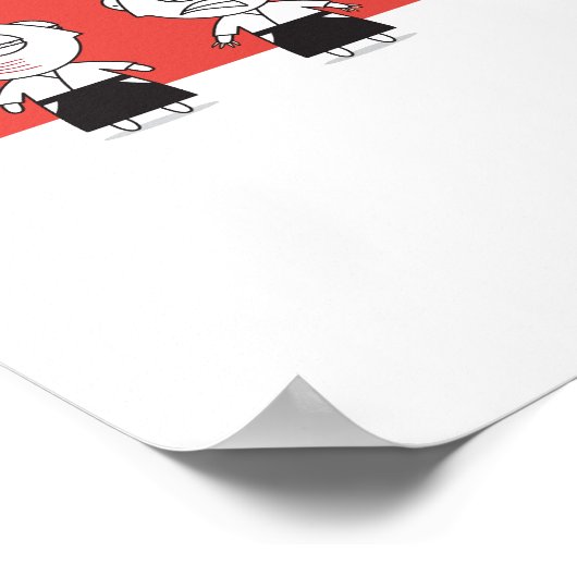 合気道 – 道場ルール#2 ポスター (角)