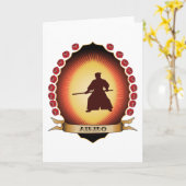 合気道Mandorla カード (黄色い花)