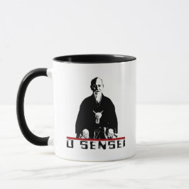 合気道Morihei Ueshiba O'Sensei マグカップ