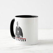 合気道Morihei Ueshiba O'Sensei マグカップ (正面左)