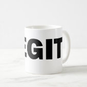 合法のマグ コーヒーマグカップ (正面右)