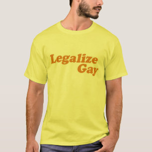合法化ゲイ Tシャツ