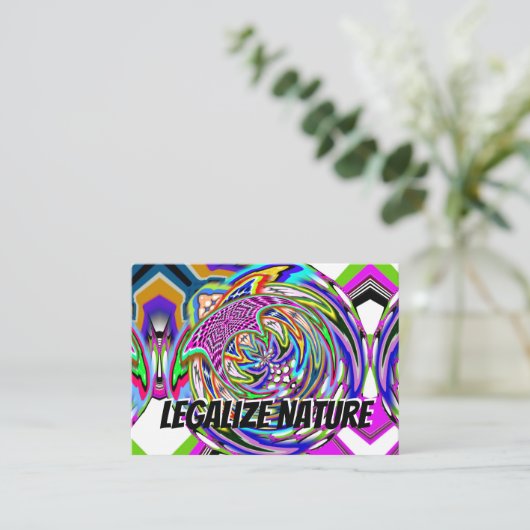 合法化自然 名刺 (スタンド正面)