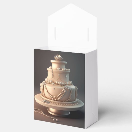 合法的なジュエリーをテーマにした誕生日の好意ボックス フェイバーボックス (オープン)