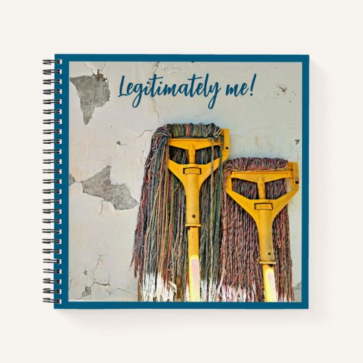 合法的に私のスパイラルノート ノートブック (正面)