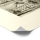 合流点， PAパノラママップ – 1905 ポスター (角)