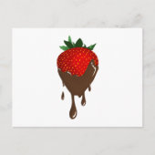 合炭いちご葉書 ポストカード (正面)