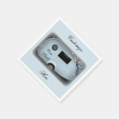 合理化されたティアドロップトレーラーgypsy caravan スタンダードカクテルナプキン (角)