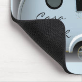 合理化されたティアドロップトレーラーgypsy caravan マウスパッド (コーナー)