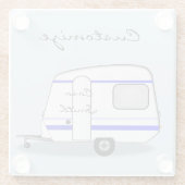 合理化された小型トラベルトレーラThunder_Cove ガラスコースター (裏面)