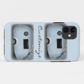 合理化された涙のトレーラーのジプシーのキャラバン Case-Mate iPhoneケース (裏面(横))