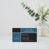 合理化されたPro名刺、ホライズンブルー 名刺 (スタンド正面)